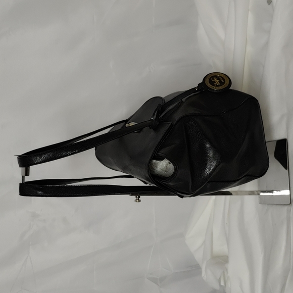 Versace 1969 Simulated Leather Pebbled Tote Bag / shoulder bag - Picture 5 of 15